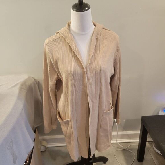 Splendid Hoodie Cardigan Sweater Long Size XL - Picture 2 of 8